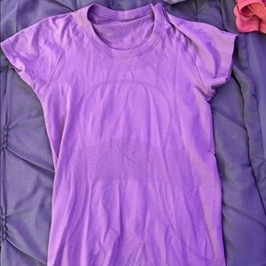 lulu lemon swiftly t shirt size 6